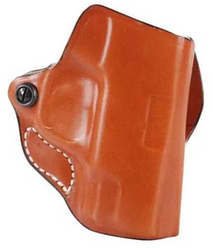 DeSantis Gunhide 019Ta1WZ0 Mini Scabbard OWB Tan Leather Belt Slide Fits S&W CSX Right Hand