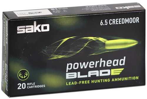 Sako TRG 6.5 Creedmoor 120 Gr Power Blade Ammo - 20 Rounds for Match-Grade Shooting