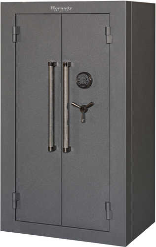 <span style="font-weight:bolder; ">Hornady</span> 95071 Mobilis Double Door Matte Grey 9 Gauge Steel Safe