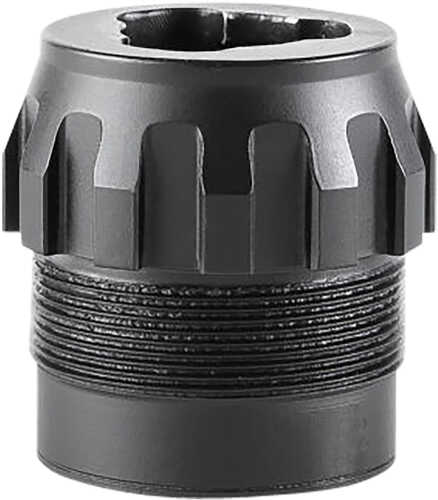Dead Air Da444 P-series 3-lug Adapter Black Stainless Steel, Fits Primal/wolfman/ghost 45 With P-series Adapter