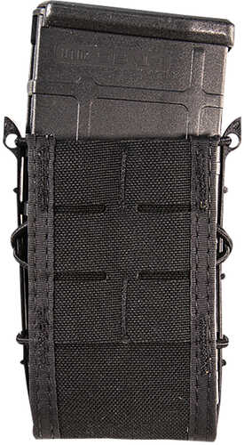 High Speed Gear 41ta00bk Taco Duty Single Rifle Mag Pouch, Black Nylon With Molle Exterior, Fits Molle & 2" Belt