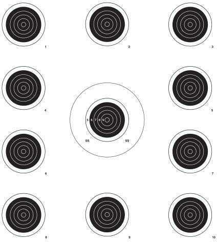 Auto Advance Target System Roll-Small Bore