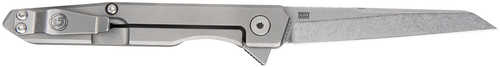 Diamondback Knifeworks Sgrin Quill Wharncliffe Satin Titanium Handle Knife SG08300011