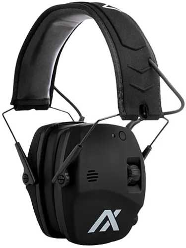 Axil Llc Trackrbtb Trackr Blu Earmuffs 27 Db Black, Bluetooth Enabled