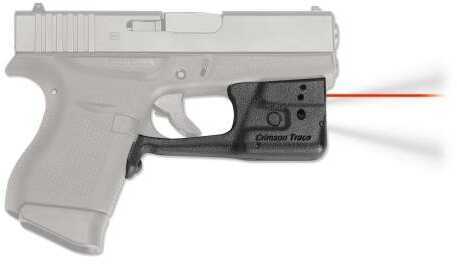 Crimson Trace Corporation Laserguard Pro and Light Fits Glock 42 43 Black Finish 150 Lumen LED Red User