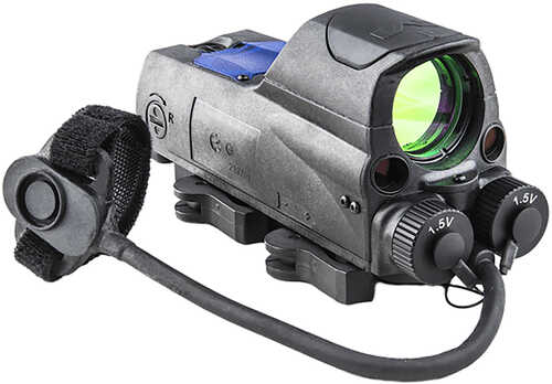 Meprolight Usa 0687753 Mor Pro Black 1x30mm 4.3 Moa Amber Dot/ Bullseye Illuminated Reticle Red/ir Laser