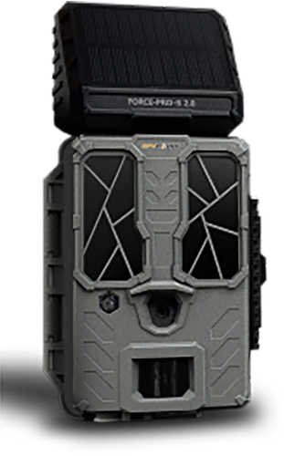 SpyPoint 01858 Force-Pro-S 2.0 with Built-In Solar Panel and 4K Video Resolution