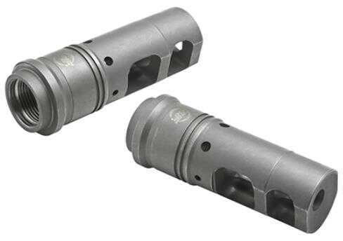 Surefire SOCOM Muzzle Brake / Suppressor Adapter for 6.8mm Remington SPC 5/8"-24 Thread Steel Matte