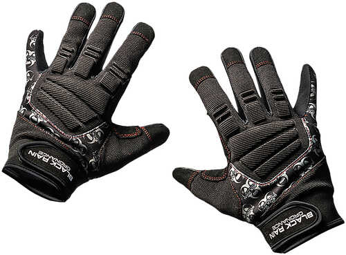 Black Rain Ordnance Tactgloveblk/gryxl Tactical Gloves Black/gray Xl Velcro