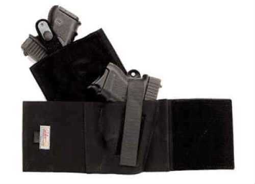 Galco Cop Ankle Band Holster Fits Semi Auto Pistols and Double Action Revolvers Right Hand Black CAB2L