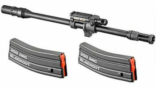 Ruger Barrel Kit 300 Blackout 16.1" Nitride Finish 2-30 Rounds Magazines 1:7 Twist Fits SR-556 90455