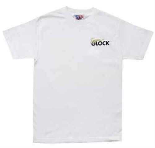 Glock Small Short Sleeve T-Shirt White Md: TG50013