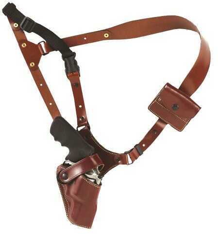 Galco Gunleather Ga194 Great Alaskan Shoulder System Full Size <span style="font-weight:bolder; ">Ruger</span> Redhawk Steerhide Tan