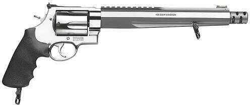 Smith & Wesson M460XVR 460 S&W Magnum Hogue Rubber Grip Stainless Steel 5 Round Revolver 170262