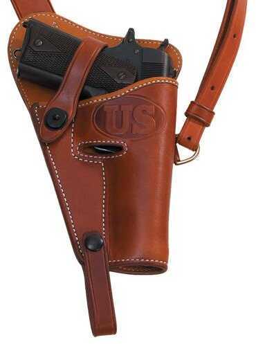 El Paso Saddlery Tanker Holster Right Hand Russet 4" S&W L Frame Leather Tl4Rr