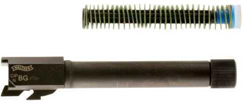 Click to see larger image. Walther Threaded Barrel Fits 9mm PPQ M1 and M2 1/" x 28 TPI Threads Includes Spring Protector 2813297