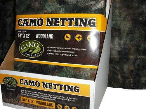 Camo Systems Bl20 Premium Boat Concealment Woodland 59" X 22' Ripstop