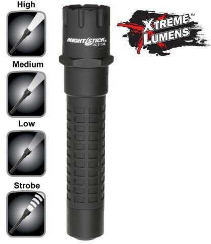 Bayco Tac510xl Xtreme Lumens Tactical Flashlight 800/350/140 Cr123a Lithium (2) Black/purple