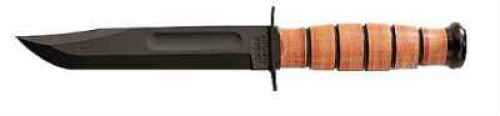 Ka-Bar Fighting/Utility Knife 5.25" Short W/LTHR SHTH Usmc