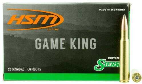 HSM 30-06 Springfield 165 Gr Soft Point Ammo - 20 Rounds for Powerful Hunting