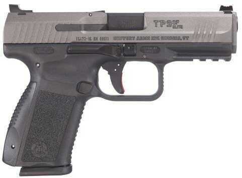 Century Arms Pistol HG3898TN TP9SF Elite 9mm 4.19" 15+1 FOF Black Interchangeable Backstrap Polyme