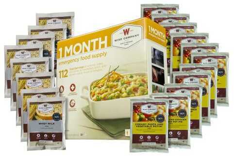 Wise Foods 01116 Emergency Supply 1-Month Dehydrated/Freeze Dried