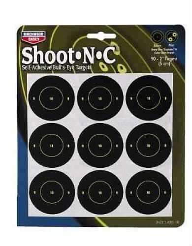 Birchwood Casey Shoot-N-C Targets: Bulls-Eye 2" Round (Per 108) 34210