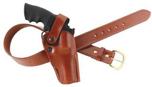 Galco Gunleather Outdoorsman Right Hand Tan 4" S&W N-Frame Leather Belt Holster Dao126