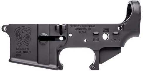 Lower Reveiver Spikes Tactical Stripped PHU AR-15 Platform Multi-Caliber Black Hardcoat Anodized