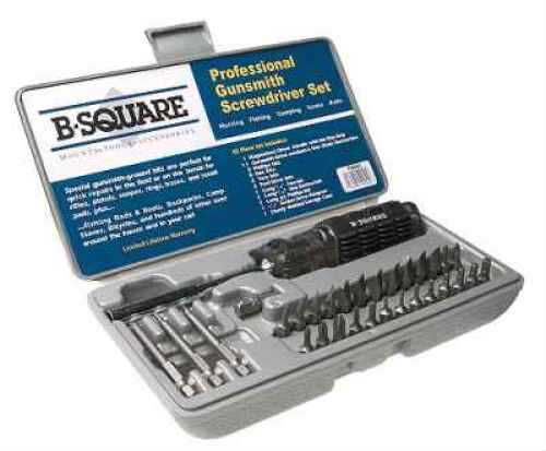 B-Square Screwdriver Kit W/26 Gunsmith Bits & Case