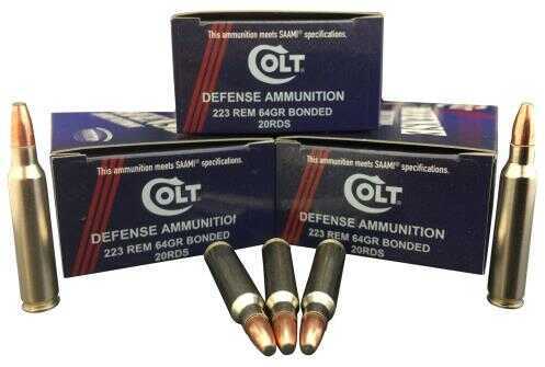 5.56mm Nato 20 Rounds Ammunition Colt 62 Grain Hollow Point