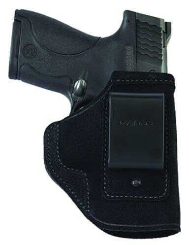 Galco Stow-N-Go Inside The Pant Holster Fits S&W Shield with Crimson Trace LG-489 Right Hand Black Leather STO658