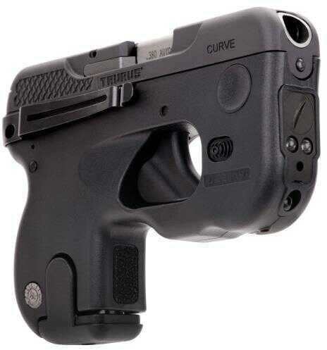 Taurus 180 Curve 380 ACP With Light & Laser Double Action 2.7" Barrel 6+1 Rounds Black Polymer Grip Aluminum Semi Automatic Pistol 1180031V