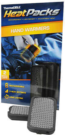 Thermacell PAK-S Heat Packs Hand Warmers 2.9"x1.6"x.45" Black