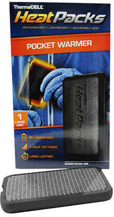 Thermacell PAK-L Heat Packs Pocket Warmer 4"x2.9"x.45" Black