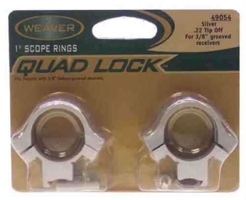 Weaver Simmons Scope Rings With Silver Finish Md: 49054