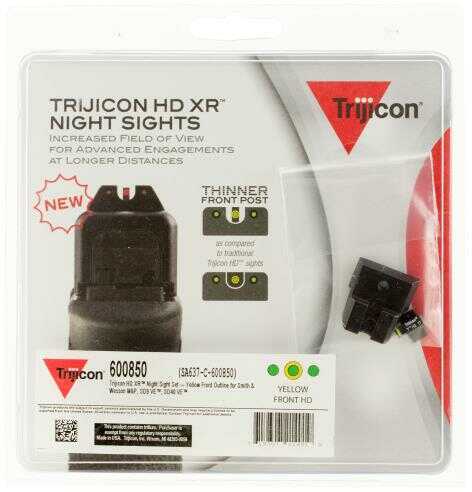 Trijicon Night Sight Set HD XR Yellow Outline S&W M&P