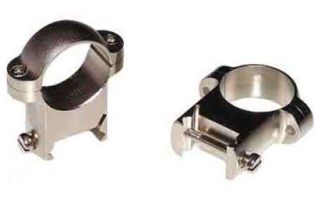 Burris Zee Ring Weaver 1" High Nickel Finish 420086