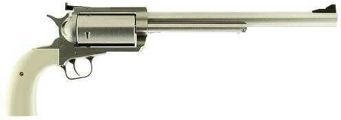 Magnum Research BFR Single Action Revolver .45-70 Government 10" Barrel 5 Rounds Long Cylinder Model Bisley Black Grip Brushed Stainless Steel Finish