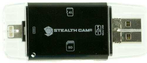 Stealth Cam / GSM Outdoors STC-DDMCR Triple Connection Memory Card Reader