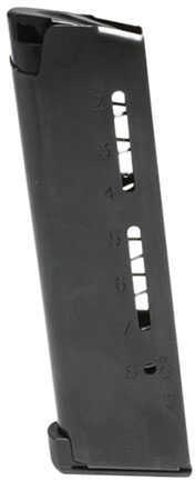 Wilson Combat 500Bc 1911 Magazine 45 ACP 8Rd Lo Profile Steel Base Pad Black