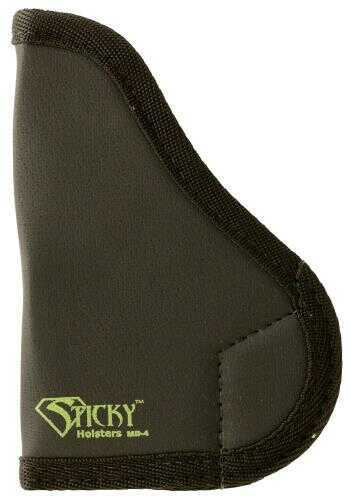 Sticky Holsters SM-1 NAA Black Widow Small Latex Free Synthetic Rubber w/Green Logo