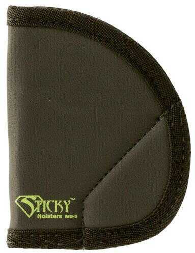 Sticky Holsters Pocket Ambidextrous Fits S&W J-Frame Up To 2.25" Barrel & Ruger LCR Black Finish MD-5