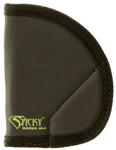 Sticky Holsters MD-5 Ruger LCP/S&W Bodyguard Latex Free Synthetic Rubber Black w/Green Logo