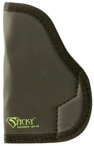 Sticky Holsters LG-2 Large Auto 4.1" Barrel Frame Latex Free Synthetic Rubber Black w/Green Logo