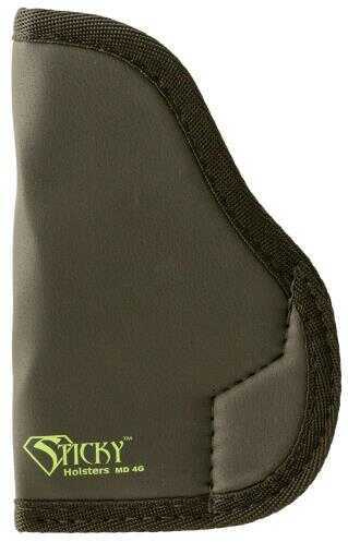 Sticky Holsters LG-3 Large Auto 4.75" Barrel Latex Free Synthetic Rubber Black w/Green Logo