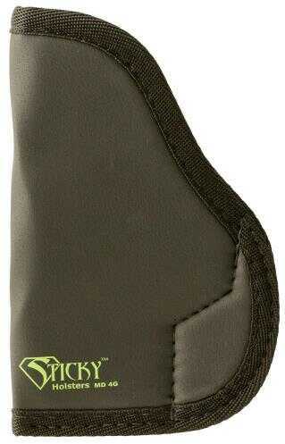 Sticky Holsters LG-6S Larged Frame Autos Latex Free Synthetic Rubber Black with Green Logo