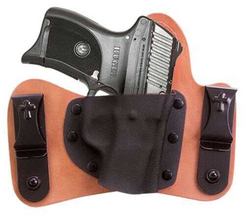 Viridian Weapon Technologies Green Laser for RUGER LC9 with a Crossbreed MiniTuk RH IWB Holster
