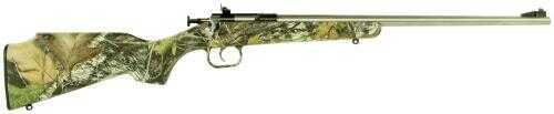 Crickett KSA2166 Bolt 22 Long Rifle 16.12" Barrel Synthetic Mossy Oak Break-Up Stock Stainless Steel