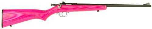 Crickett Single Shot Bolt Rifle 22LR 16.12" Pink-img-0